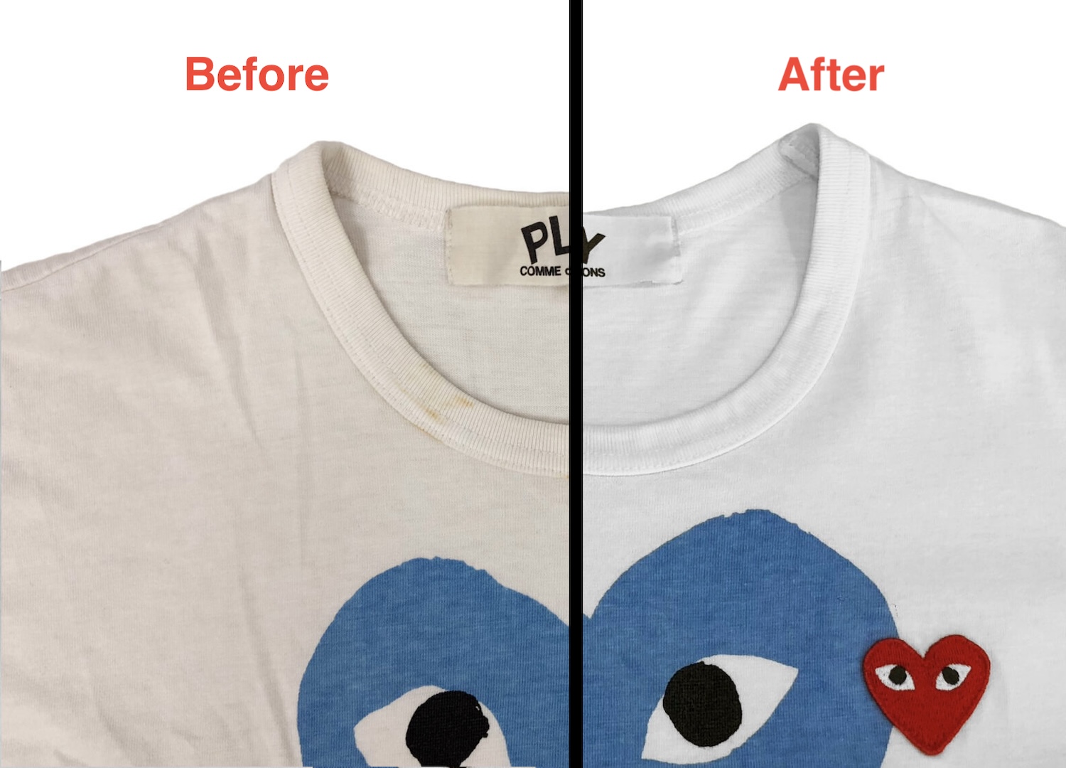 Whitening Stain Removing